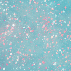 Colorful dots watercolor paint frost background