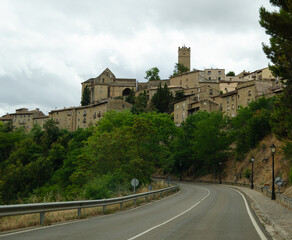 Medieval town in Spain