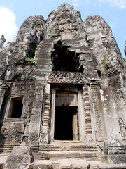Naklejka premium Bayon Temple Angkor Thom, Siem Reap, Cambodia 