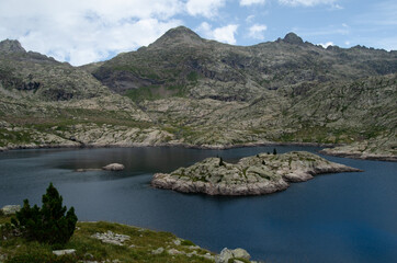 lake in the mountain