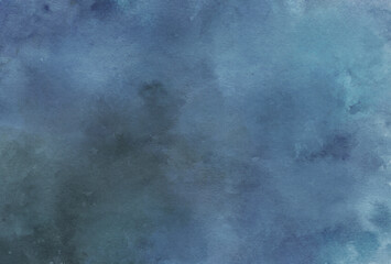 背景素材_水彩テクスチャ_青