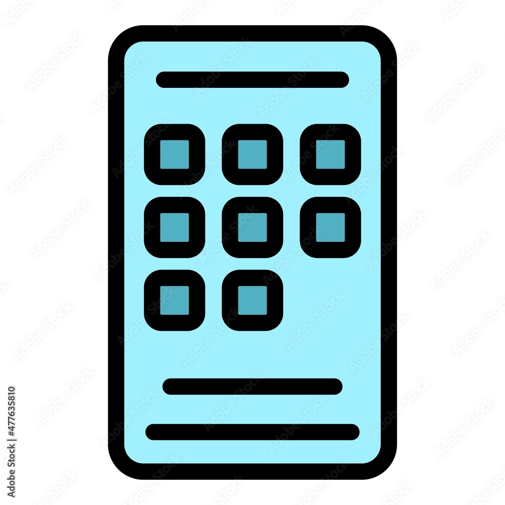 Poster conversion solutions icon. outline conversion solutions vector icon color flat isolated