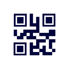  Premium vector QR code icon. 