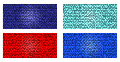 set of fabric texture Background