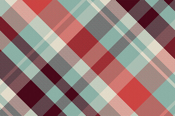 Seamless tartan plaid pattern background with vintage color.