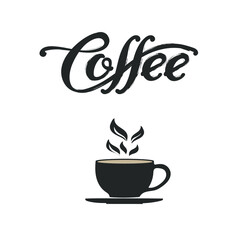 Coffee addict illustration, coffee lover t shirt design. Vector