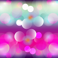Colorful Blur Bokeh Background