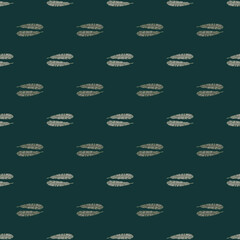 Modern Banana leaf seamless pattern with hand drawn tropical print. Fashionable nature background. Vector illustration for seasonal textile.