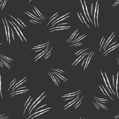 Scratches of seamless pattern. Hand drawn horror background.