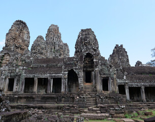 Bayon Temple Angkor Thom, Siem Reap, Cambodia     