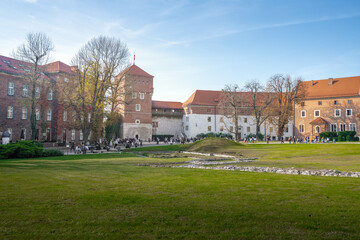 Fototapeta premium Wawel Castle and Thieves Tower - Krakow, Poland