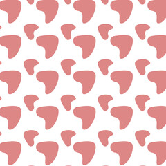 Pattern with shapes on a light background.