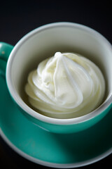 Vanilla ice cream and espresso