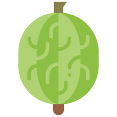 gooseberry flat icon