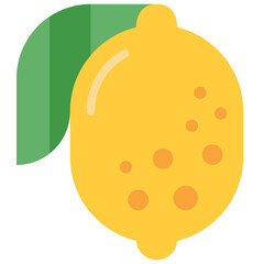 lemon flat icon