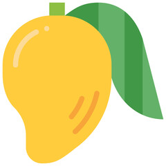 mango flat icon