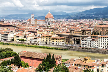 Obraz premium view from the duomo