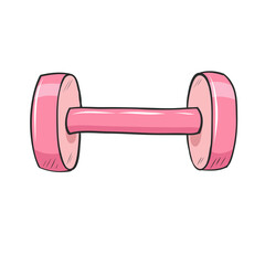 metall dumbbell for sport design card