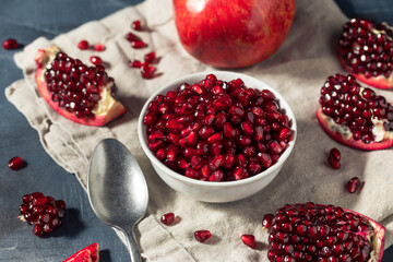 Healthy Organic Pomegranate Seeds