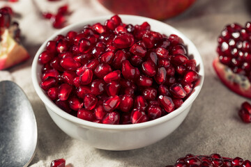 Healthy Organic Pomegranate Seeds