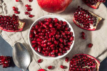 Healthy Organic Pomegranate Seeds