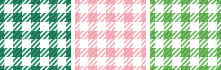 Checkered napkin stripes cells organic seamless paterns design. Plaid checkered