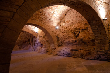 Interior of the monastery of San Juan de la Peña