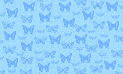 Tło z motylkami © Hanna