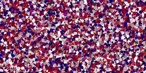 Light blue vector layout with lines, triangles.