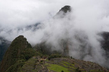 fog in the mountains