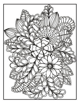 Pattern Coloring Page For Adult