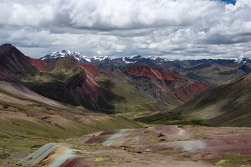 Rainbow mountains (Vinicunca) of Peru near Cusco