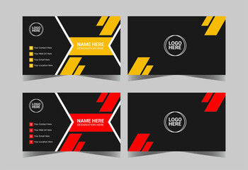 Business card template