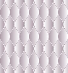 3D geometric background, seamless pattern
