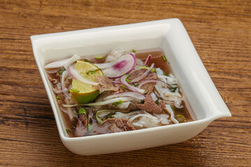 Vietnamese cuisine - Pho Bo soup