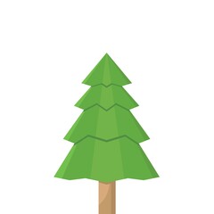 pines tree vector illustration design