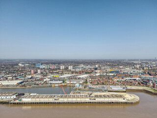 Kingston-upon-Hull waterfront & marina