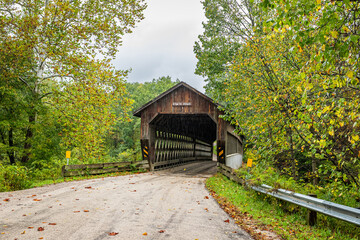 State Road Covered Bridge Ashtabula County Ohio