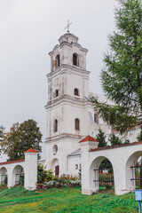 Fototapeta premium Church of the Holy Trinity is a Catholic church in the village of Druya, Vitebsk region, Belarus. Belongs to the Miory deanery of the Vitebsk diocese. Built in 1643-1646 at the Bernardine monastery.