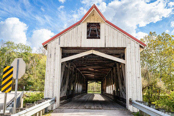 Mechanicsville Covered Bridge Ashtabula County Ohio