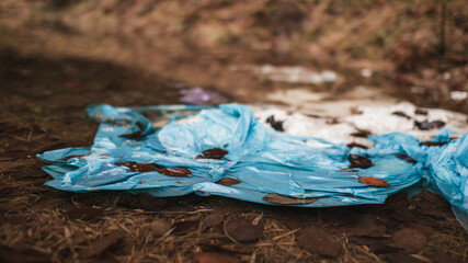 M&uuml;ll in einer Pf&uuml;tze