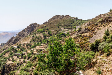 The village of Bova in the Province of Reggio Calabria, Italy.