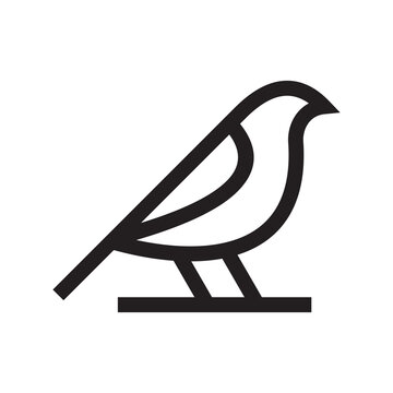 recommend clip art: bird logo, finch bird logo vector