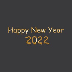 2022 Happy new year design template