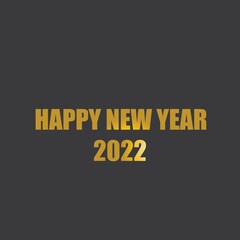 2022 Happy new year design template