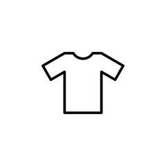 Shirt, Fashion, Polo, Clothes Line Icon, Vector, Illustration, Logo Template. Suitable For Many Purposes