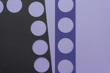 simple paper background with circles