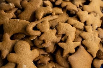 freshly baked ovens, freshly baked biscuits, cookies, pastries, Christmas pastries, baking cookies