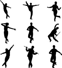 Tap Dancing Silhouette Pack