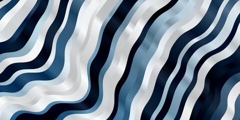 Fototapeta Light BLUE vector texture with wry lines. obraz